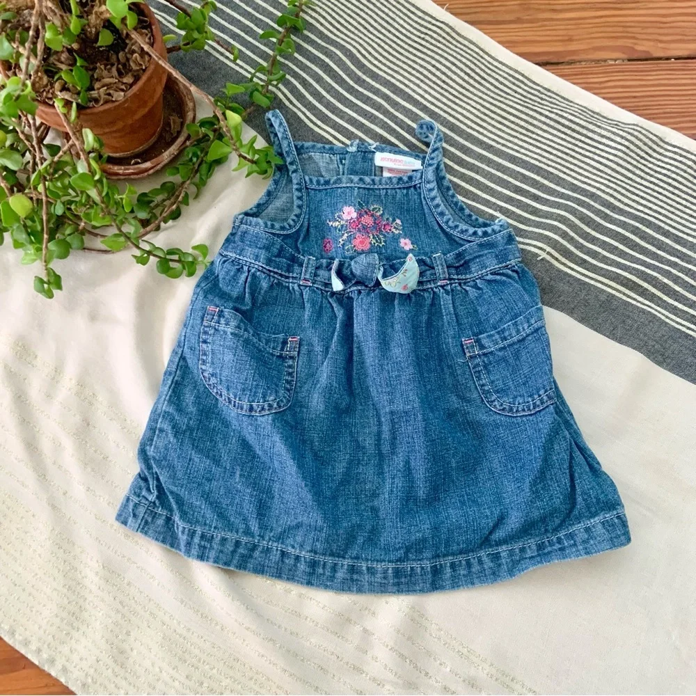 OshKosh B’gosh Embroidered Denim Dress